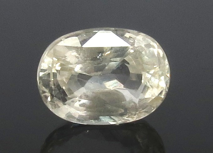 4.27/CT Natural Ceylonese Pukhraj with Govt Lab Certificate-(YELSA9W)