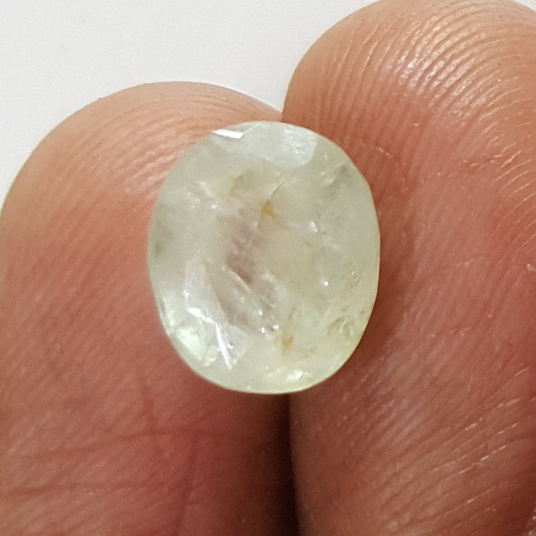 4.58 Ratti Natural Yellow Sapphire with Govt Lab Certificate-(6771)