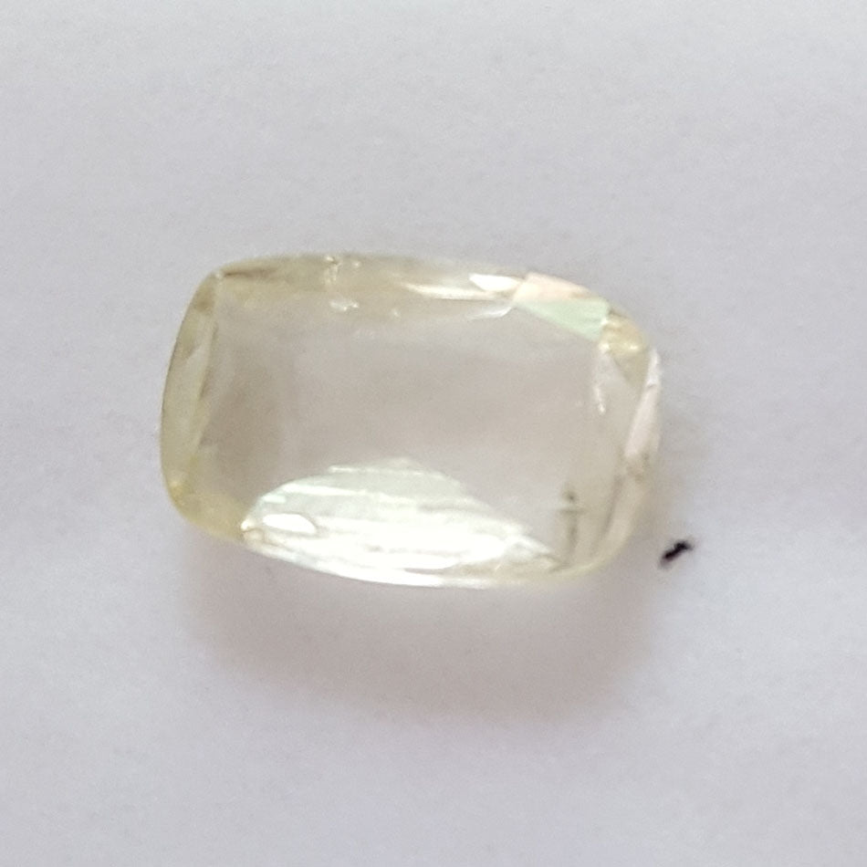 3.07/CT Natural Yellow Sapphire with Govt Lab Certificate-YELSA9U