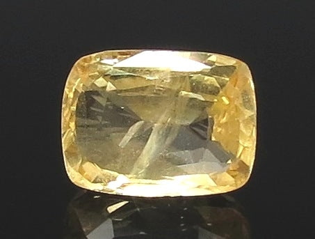 3.80/CT Natural Ceylonese Pukhraj Stone with Govt Lab Certificate-YELSA9A