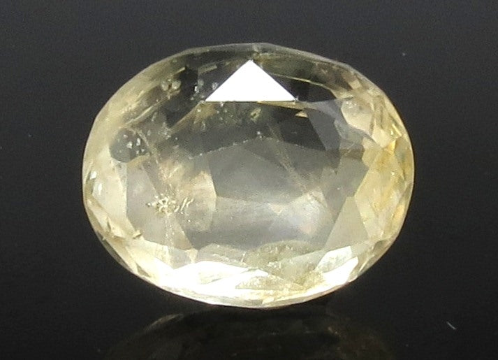 6.49 Ratti Natural Ceylonese Pukhraj Stone with Govt Lab Certificate-(34410)