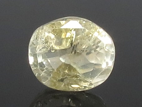 4.16 Ratti Natural Ceylonese Pukhraj Stone with Govt Lab Certificate-(YELSA9T)