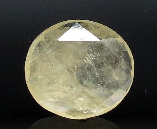 4.47 Ratti Natural Ceylonese Pukhraj Stone with Govt Lab Certificate-(6771)