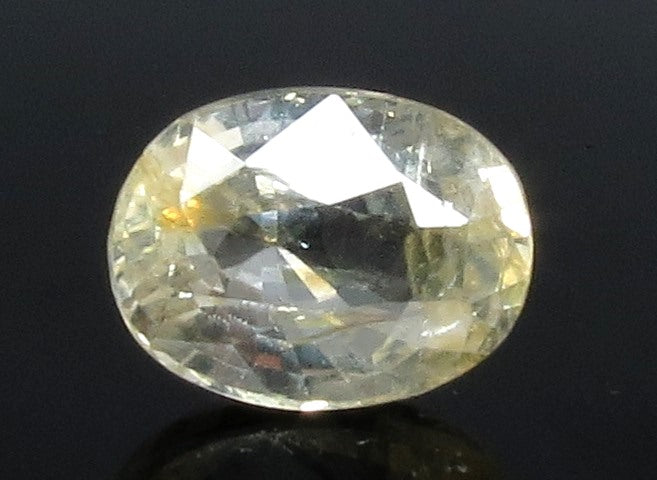 5.52/CT Natural Ceylonese Pukhraj with Govt Lab Certificate-YELSA9V