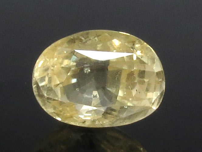 4.80/CT Natural Ceylonese Pukhraj with Govt Lab Certificate-YELSA9V