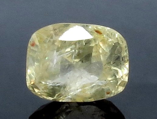 4.67/CT Natural Ceylonese Pukhraj with Govt Lab Certificate-(YELSA9V)