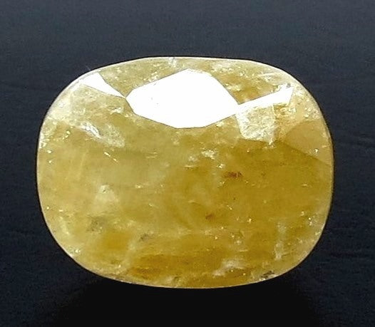 6.58/CT Natural Ceylonese Pukhraj with Govt Lab Certificate (4551)