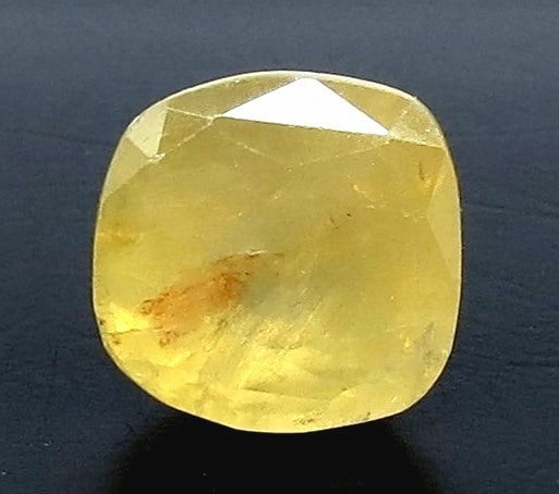 7.57/CT Natural Ceylonese Pukhraj with Govt Lab Certificate (6771)