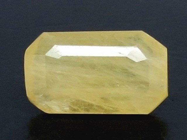 4.04/CT Natural Ceylonese Pukhraj with Govt Lab Certificate-5295D20113