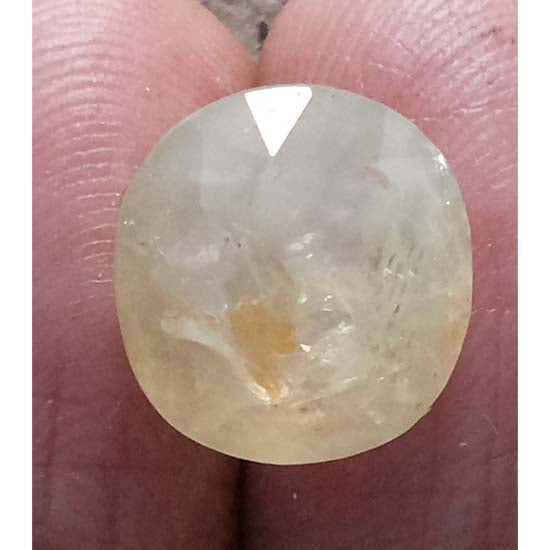 11.10 Ratti Natural yellow sapphire with Govt Lab Certificate-(4100)