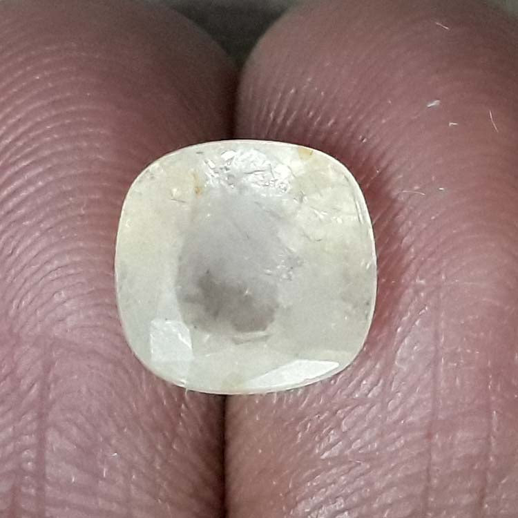 4.88 Ratti Natural yellow sapphire with Govt Lab Certificate-(6771)