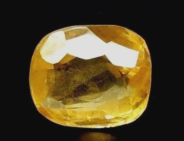 4.88/CT Natural Ceylonese Pukhraj with Govt Lab Certificate-YELSA9V