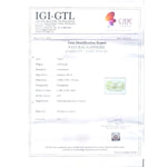 Load image into Gallery viewer, 5.24/CT Natural yellow sapphire with Govt Lab Certificate-YELSA9V