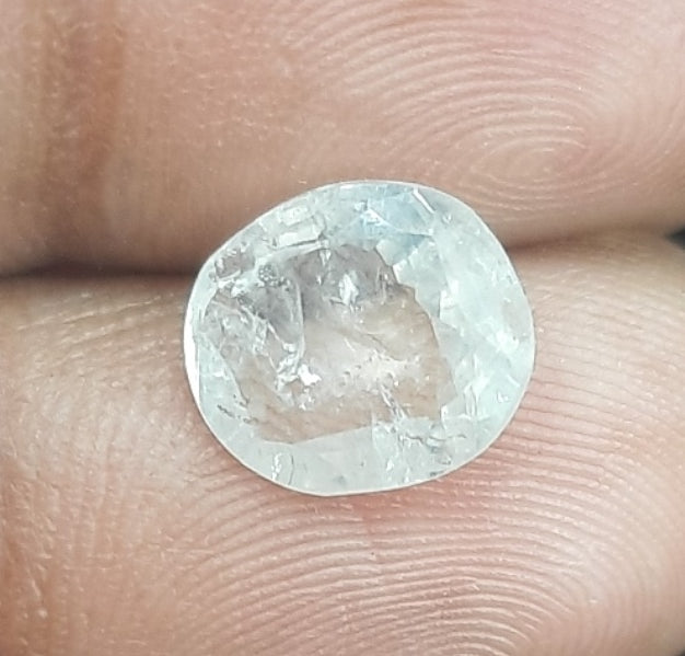 3.99/CT Natural Ceylonese Pukhraj with Govt Lab Certificate-6771