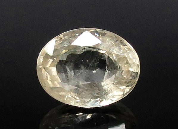 4.93/CT Natural Ceylonese Pukhraj Stone with Govt Lab Certificate-YELSA9U