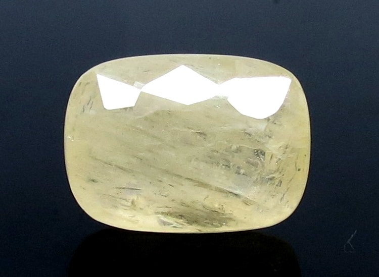 9.02 Ratti Natural Ceylonese Pukhraj Stone with Govt Lab Certificate (6771)