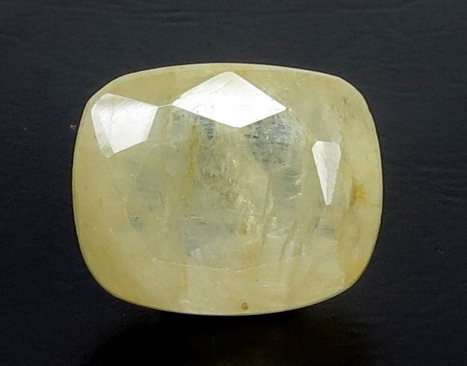 7.67/CT Natural Ceylonese Pukhraj with Govt Lab Certificate-6771