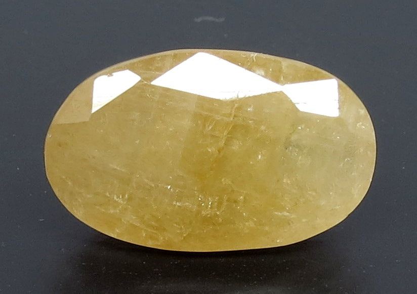 7.66 Carat Natural Ceylonese Pukhraj with Govt Lab Certificate-4551