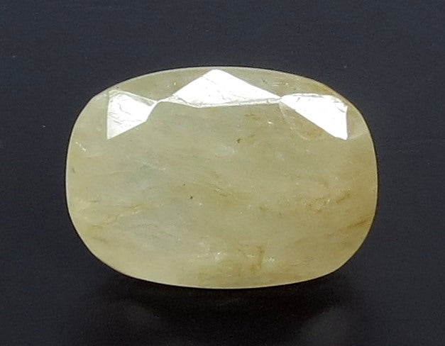 9.11/CT Natural Ceylonese Pukhraj with Govt Lab Certificate-(4551)