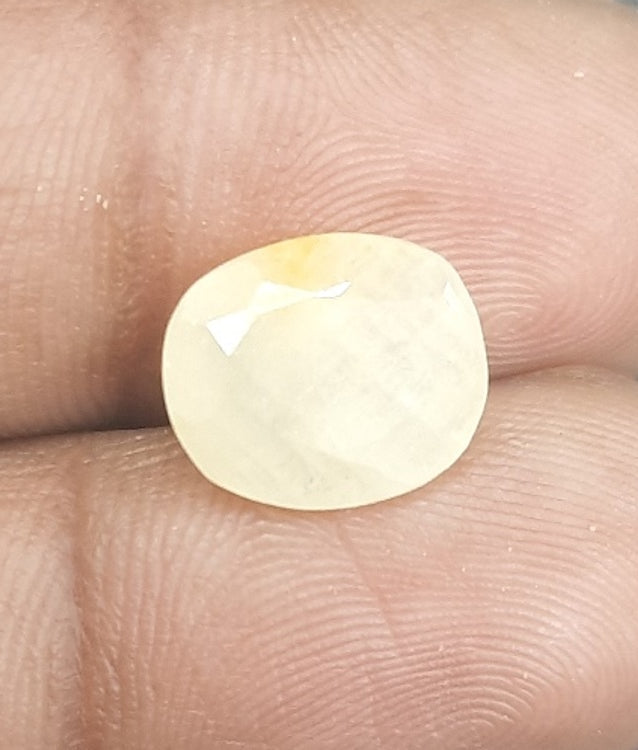 5.77/CT Natural Ceylonese Pukhraj with Govt Lab Certificate-6771