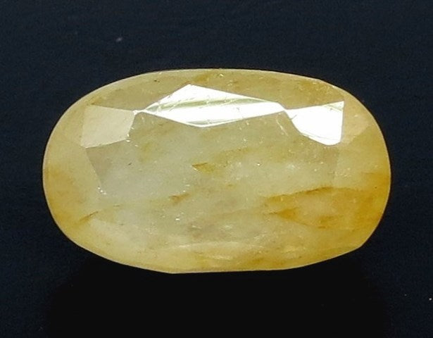 6.69/CT Natural Ceylonese Pukhraj with Govt Lab Certificate-(2084D5711)