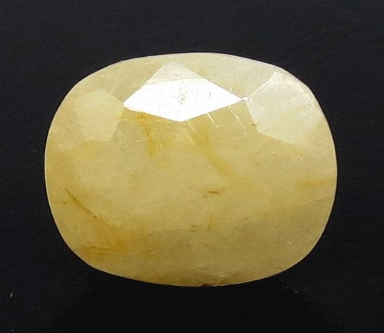 7.56/CT Natural Ceylonese Pukhraj with Govt Lab Certificate-(4551)