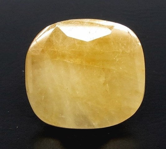 8.40/CT Natural Ceylonese Pukhraj with Govt Lab Certificate-(4551)