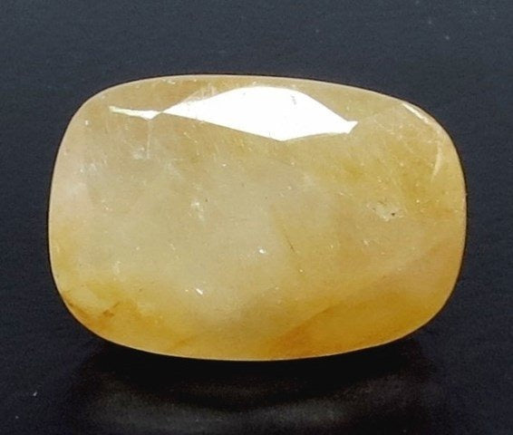 7.37/CT Natural Ceylonese Pukhraj with Govt Lab Certificate-6771