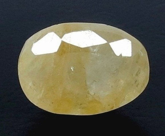 4.04/CT Natural Ceylonese Pukhraj with Govt Lab Certificate-2361D7033
