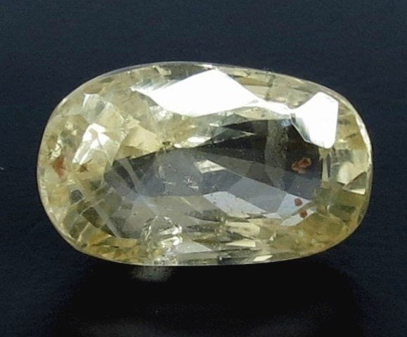5.53/CT Natural Ceylonese Pukhraj with Govt Lab Certificate-YELSA9W