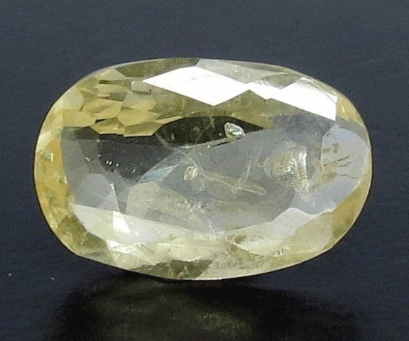 3.14/CT Natural Ceylonese Pukhraj with Govt Lab Certificate-YELSA9W