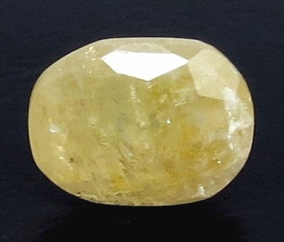 3.73/CT Natural Ceylonese Pukhraj with Govt Lab Certificate (4551)