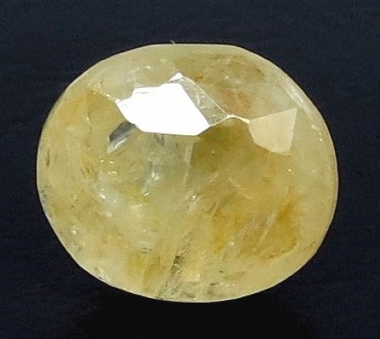 3.75/CT Natural Ceylonese Pukhraj with Govt Lab Certificate (6771)