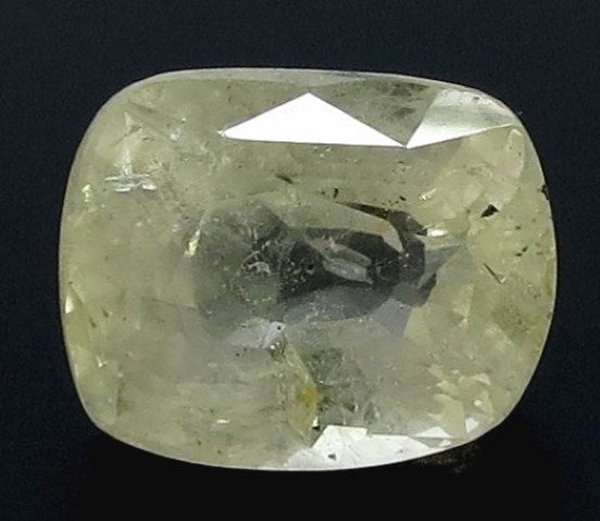 8.37/CT Natural Ceylonese Pukhraj with Govt Lab Certificate (YELSA9T)
