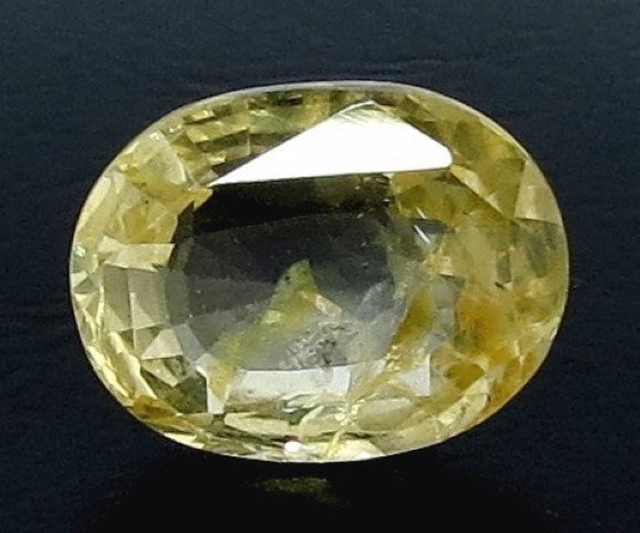 4.86/CT Natural Ceylonese Pukhraj with Govt Lab Certificate (34410)
