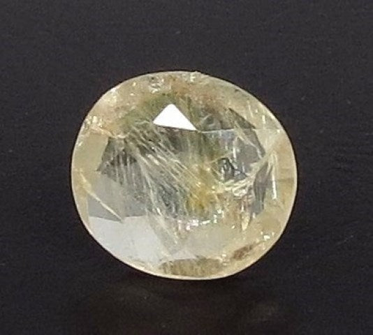 3.17/CT Natural Ceylonese Pukhraj with Govt Lab Certificate (6771)