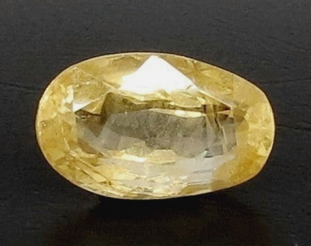 6.67/CT Natural Ceylonese Pukhraj with Govt Lab Certificate (34410)