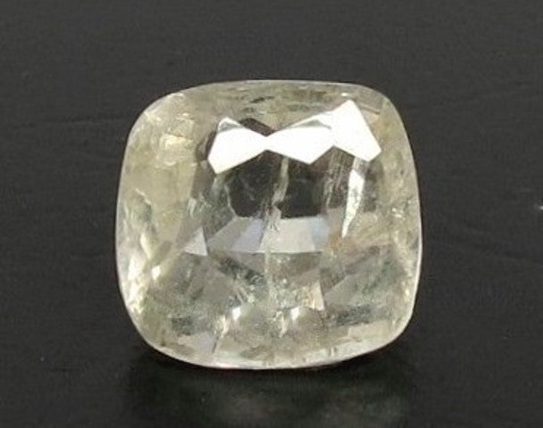 3.89/CT Natural Ceylonese Pukhraj with Govt Lab Certificate (YELSA9T)