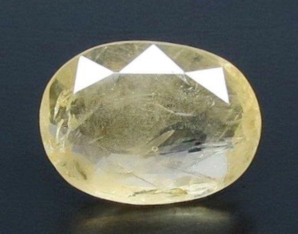 6.67/CT Natural Ceylonese Pukhraj with Govt Lab Certificate-12210