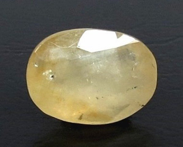 3.15/CT Natural Ceylonese Pukhraj with Govt Lab Certificate-8991