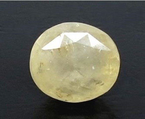 4.55/CT Natural Ceylonese Pukhraj with Govt Lab Certificate-6771