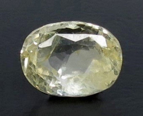 3.96/CT Natural Ceylonese Pukhraj with Govt Lab Certificate-23310