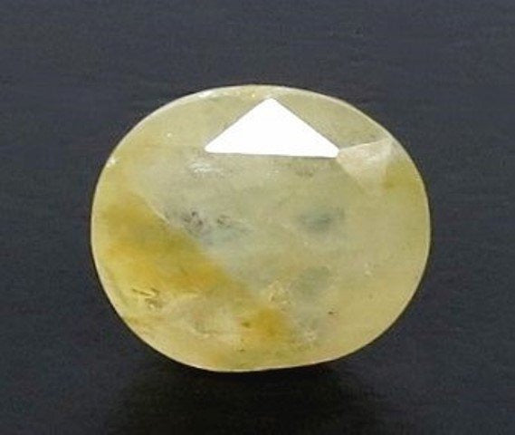 4.08/CT Natural Ceylonese Pukhraj with Govt Lab Certificate-4551