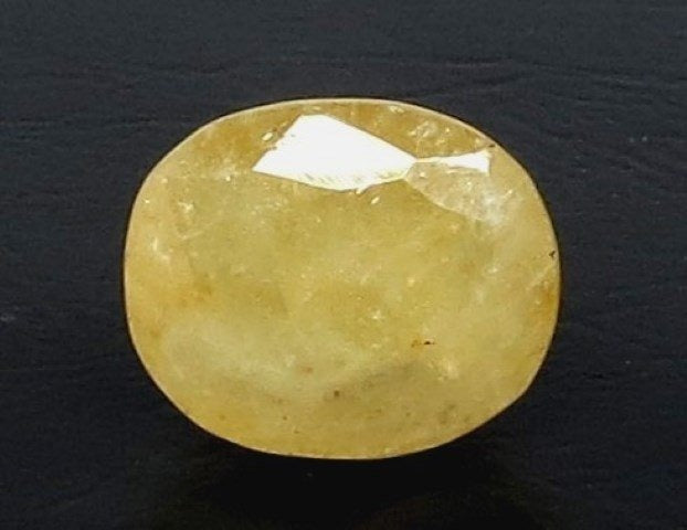 8.46/CT Natural Ceylonese Pukhraj with Govt Lab Certificate-6771