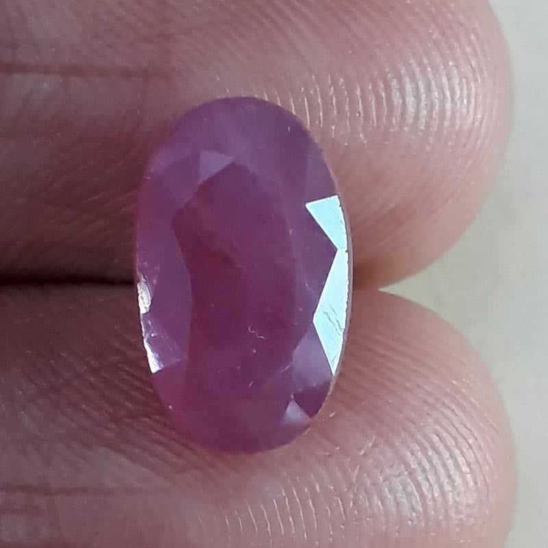 5.11 Ratti Natural New Burma Ruby with Govt. Lab Certificate-(101096)