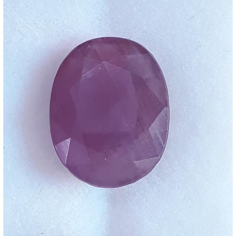 7.29 Ratti Natural New Burma Ruby with Govt. Lab Certificate-(101104)