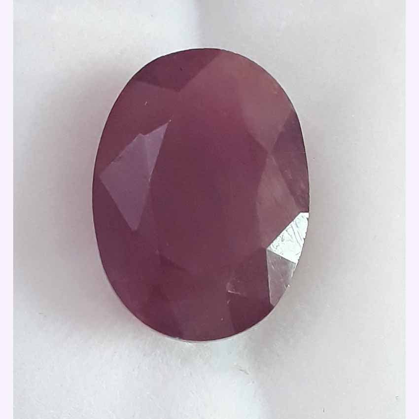 7.88 Ratti Natural New Burma ruby with Govt. Lab Certificate-(3441)