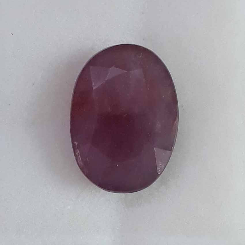 6.56 Ratti Natural New Burma Ruby with Govt. Lab Certificate-(3441)