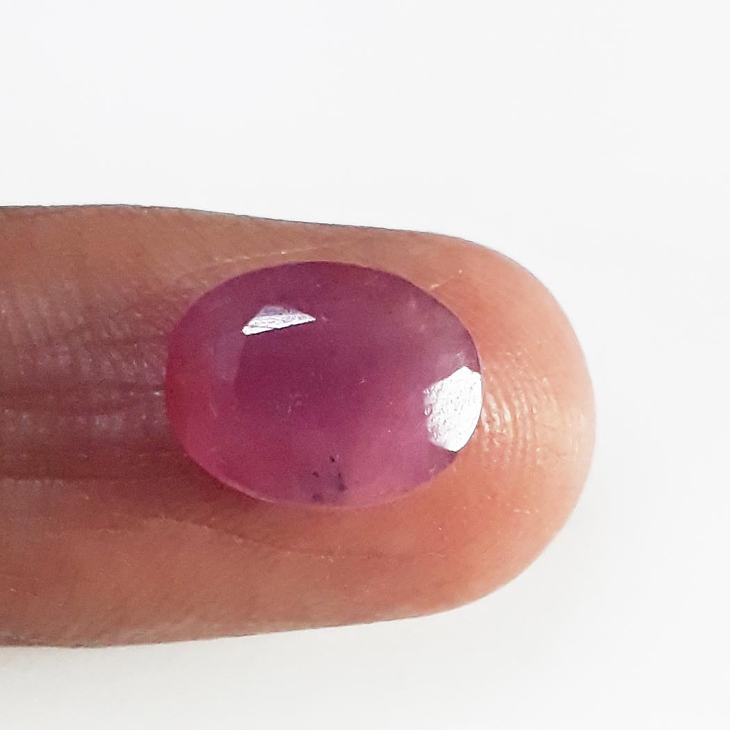3.56 Ratti Natural New Burma Ruby with Govt. Lab Certificate