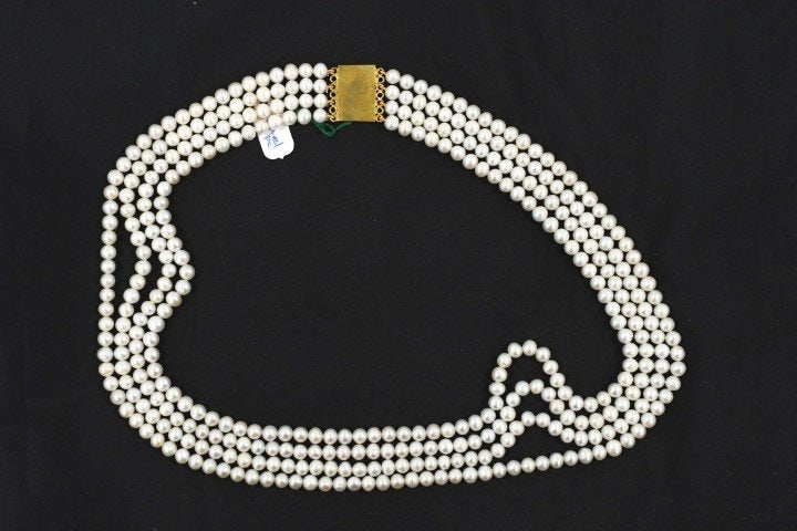 826.44/CT Round Freshwater Pearl Beads-50